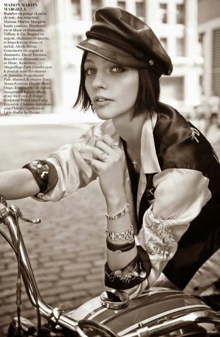 Sasha Pivovarova for VOGUE Paris by Glen Luchford