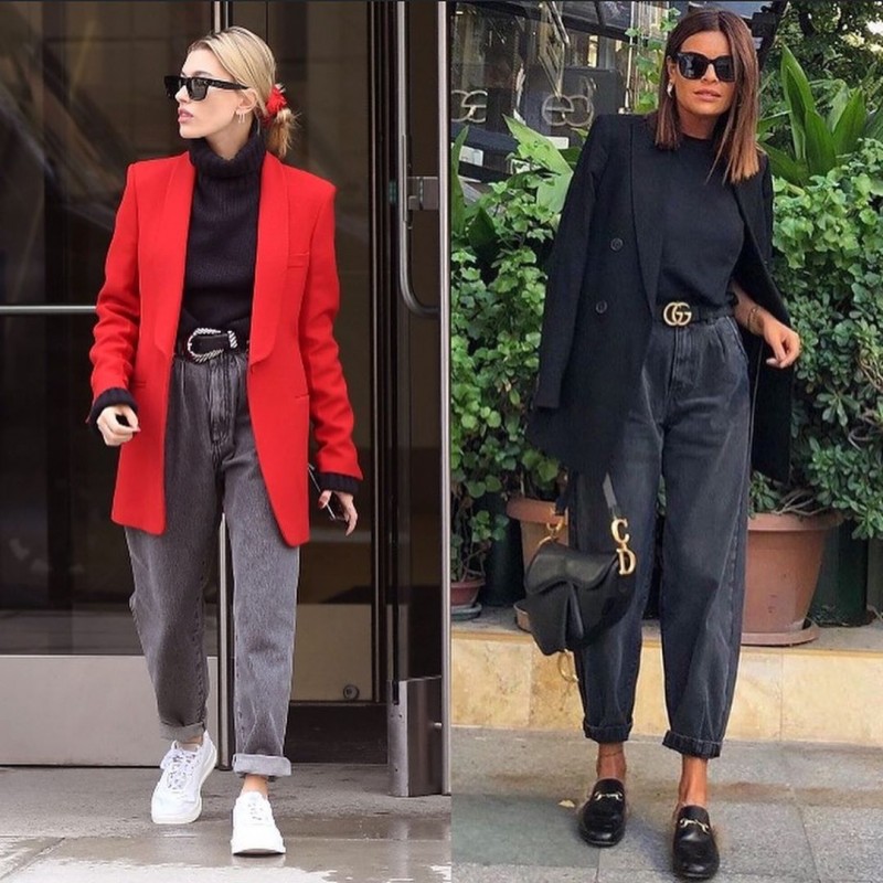 Модель джинсов slouchy Модель джинсов slouchy
