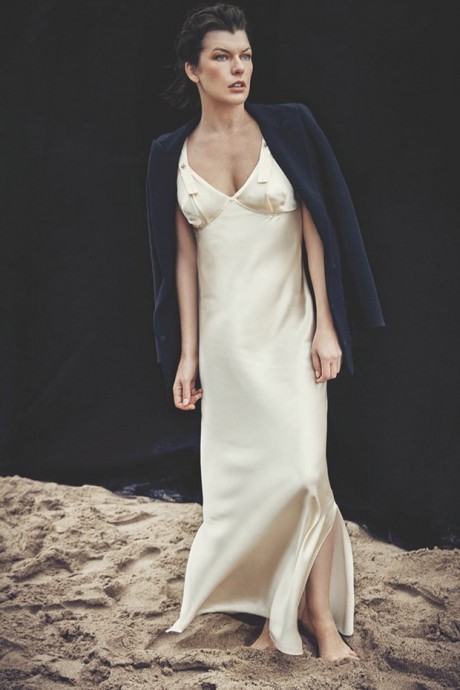 Milla Jovovich for Harper’s Bazaar Spain by Francesco Carrozzini