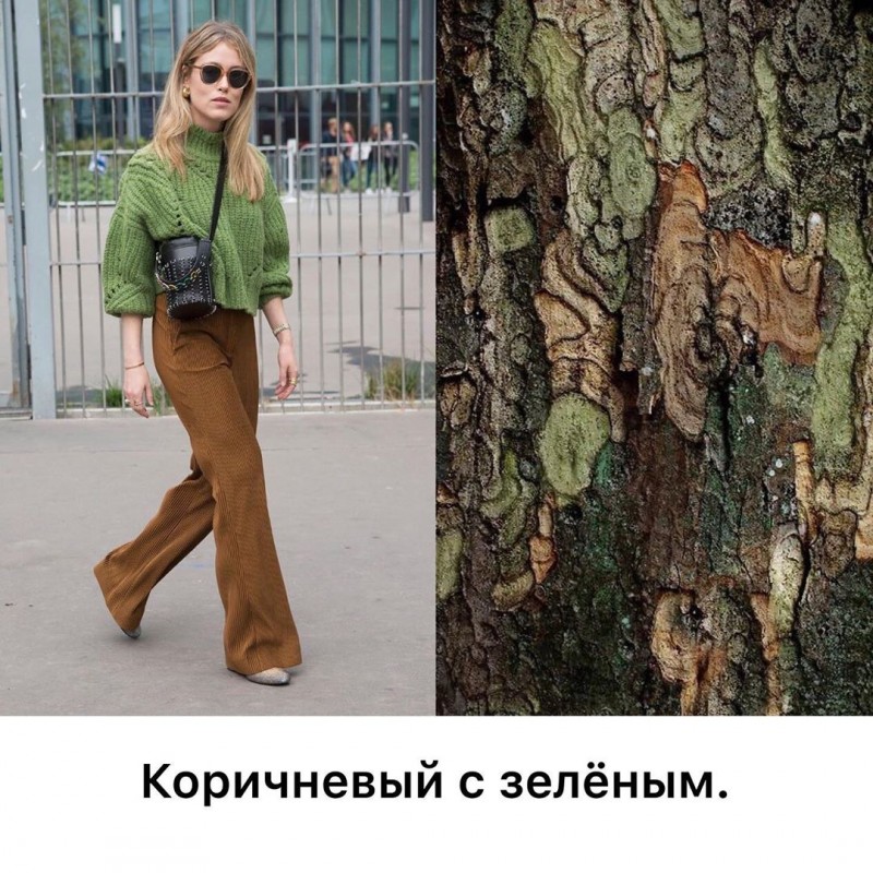 С чем сочетать коричневый С чем сочетать коричневый