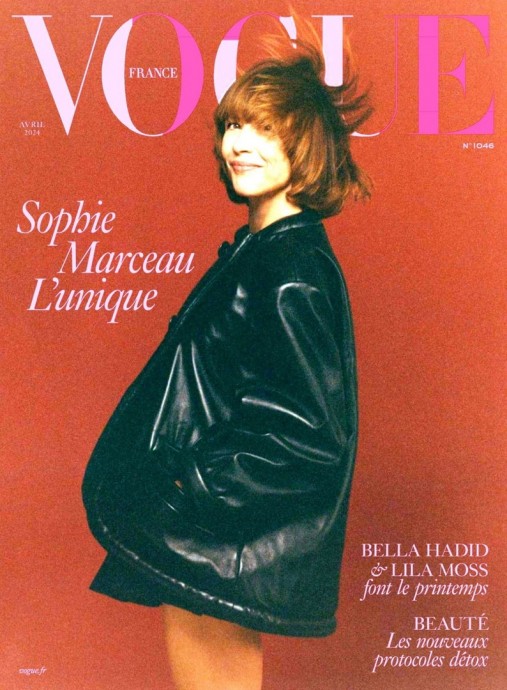 Софи Марсо (Sophie Marceau) в фотосессии для журнала Vogue France (2024)