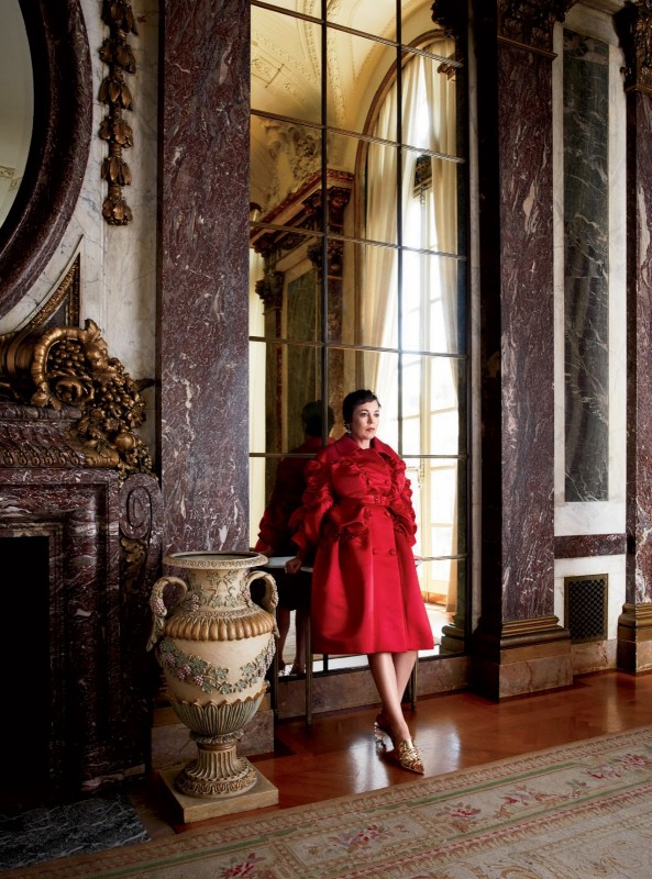 Olivia Colman for Harper's Bazaar UK by Alexi Lubomirski