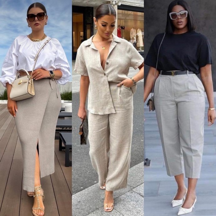 Стильные образы plussize