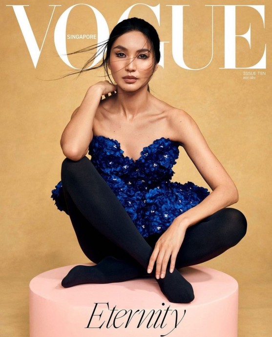 Джемма Чан (Gemma Chan) в фотосессии для журнала Vogue Singapore