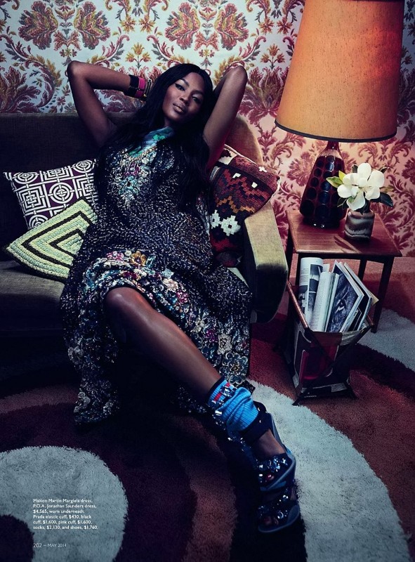 Naomi Campbell for Vogue Australia by Emma Summerton