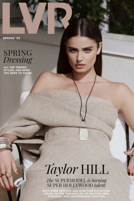 Тейлор Хилл (Taylor Hill) в фотосессии для LVR Magazine (2023)