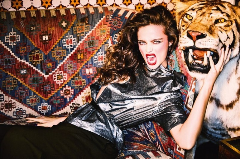 Jena Goldsack for Numero Russia by Ellen Von Unwerth