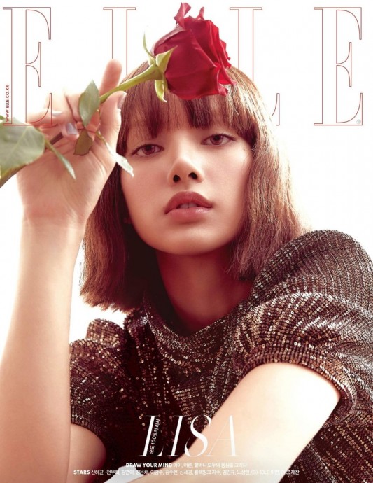 Лиса / Lisa (Blackpink) в фотосессии для журнала ELLE Korea (2022)