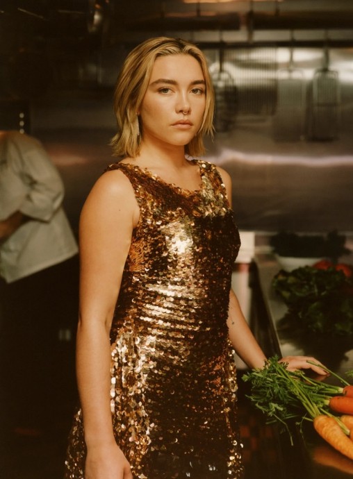 Флоренс Пью (Florence Pugh) в фотосессии для журнала Vogue US (2023)