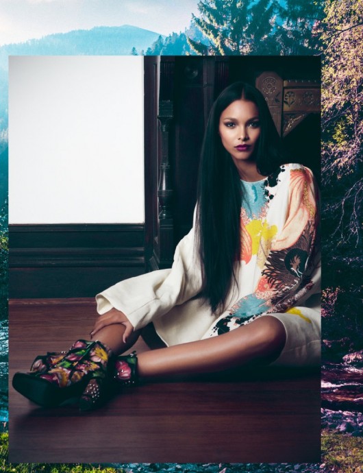 Lais Ribeiro for FLAUNT Magazine by David Agbodji