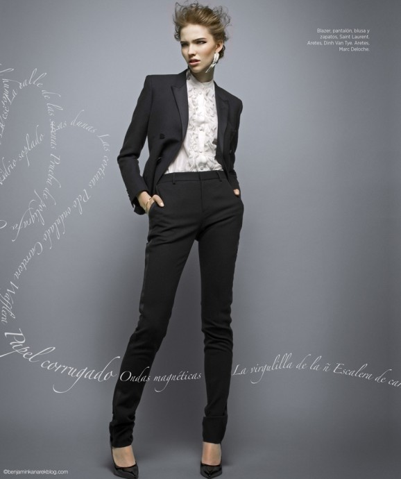 Sasha Luss for Harper’s Bazaar Mexico by Benjamin Kanarek Sasha Luss for Harper’s Bazaar Mexico by Benjamin Kanarek
