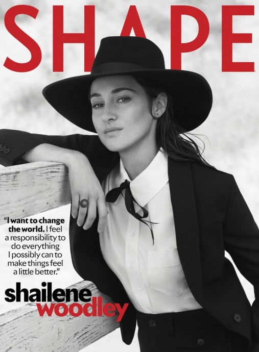 Актриса Шейлин Вудли (Shailene Woodley) украсила июльский Shape Magazine