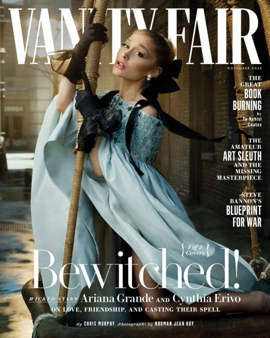 Ариана Гранде (Ariana Grande) в фотосессии для журнала Vanity Fair (2024) Ариана Гранде (Ariana Grande) в фотосессии для журнала Vanity Fair (2024)