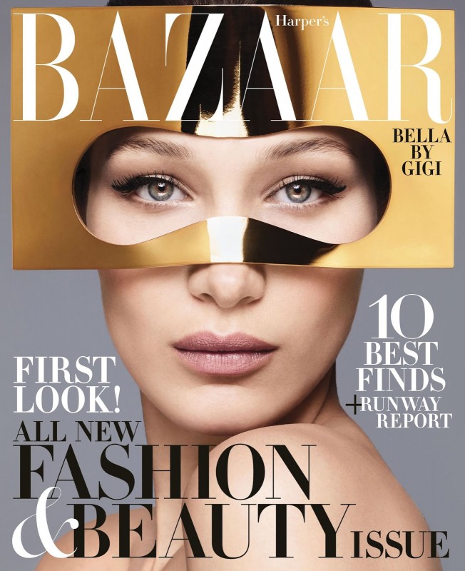 Bella Hadid for Harper's Bazaar US by Sølve Sundsbø