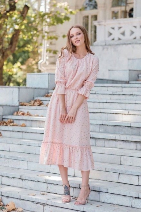 Красивые платья в розовых оттенках