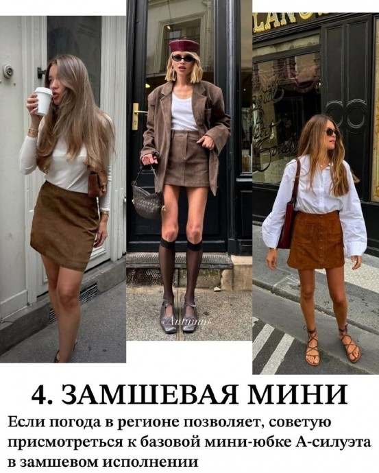 9 трендов в юбках