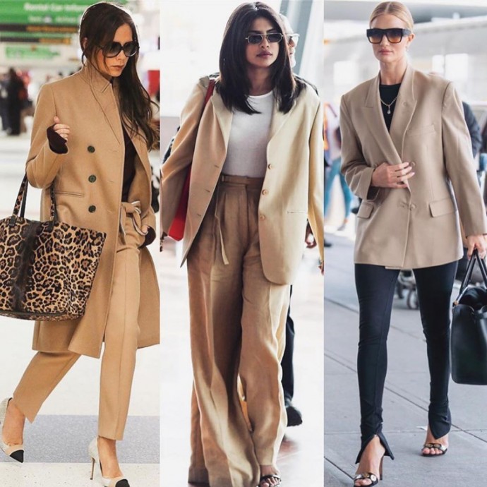 Звезды в аэропорту: стильные наряды в каждый момент жизни