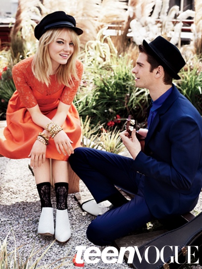 Emma Stone & Andrew Garfield for Teen Vogue