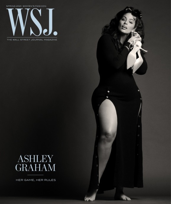 Модель Эшли Грэм (Ashley Graham) появилась на страницах WSJ Magazine