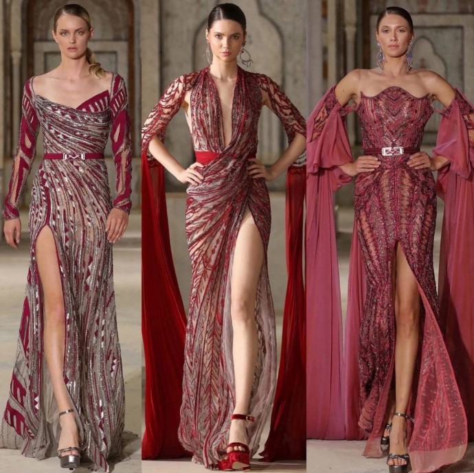 Коллекция вечерних платьев с нотками высокой моды