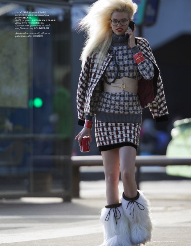 Daphne Groeneveld for VOGUE Netherlands by Hans Feurer Daphne Groeneveld for VOGUE Netherlands by Hans Feurer