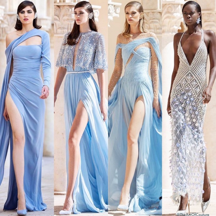 Роскошные платья в готовых образах от всемирно известного модельера George Hobeika
