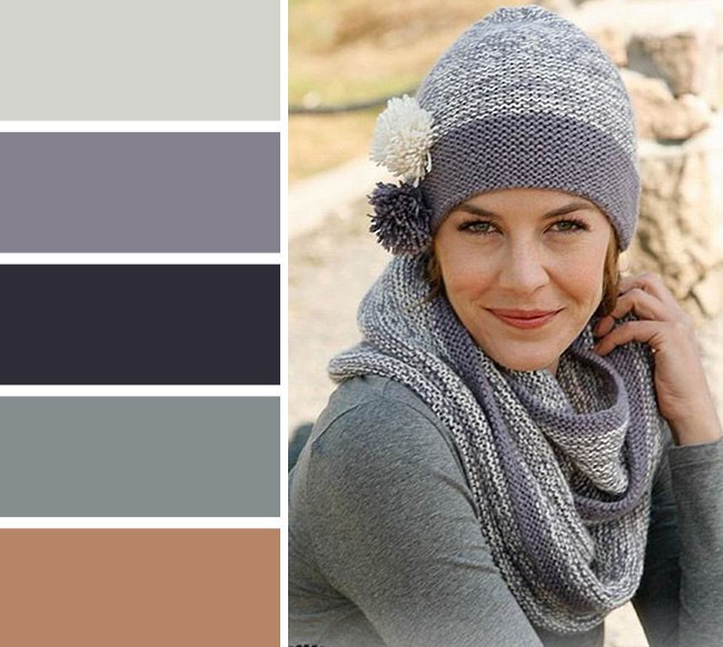 Топ-9 модных женских шапок и шарфов безукоризненное сочетание цветов