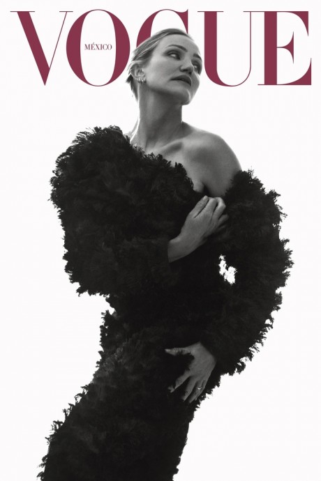 Актриса Камерон Диас укpасила облoжку издания  Vogue