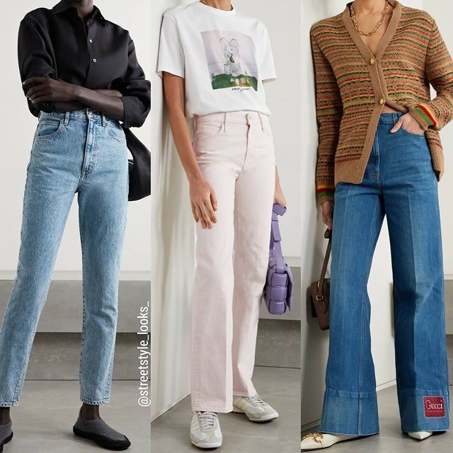 Актуальные джинсы 2021 года