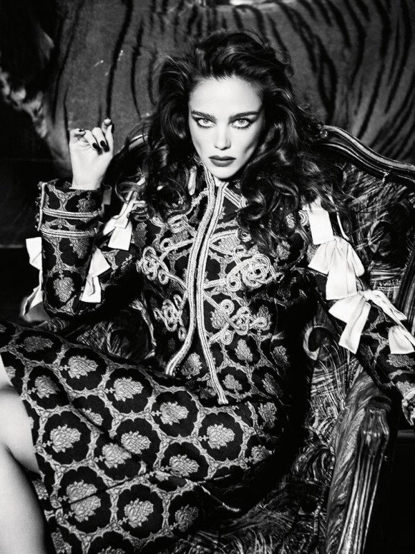 Jena Goldsack for Numero Russia by Ellen Von Unwerth