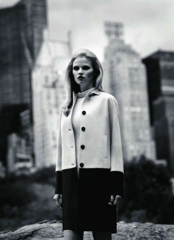 Lara Stone for Vogue Paris by Alasdair McLellan