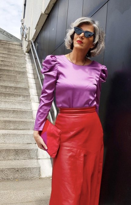 Мода для женщин за 50 от яркой и эффектной испанки Кармен Гимено