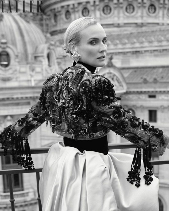 Дайан Крюгер (Diane Kruger) в фотосессии для журнала Tatler (2023)