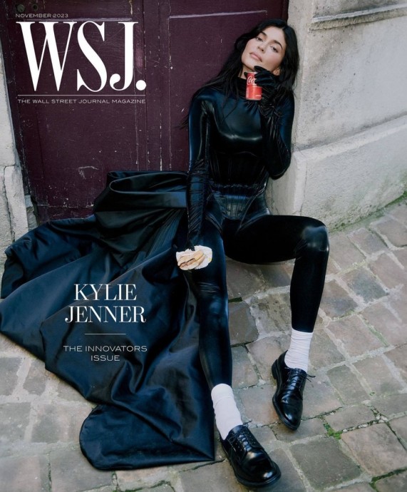 Кайли Дженнер (Kylie Jenner) в фотосессии для журнала The Wall Street Journal (2023)