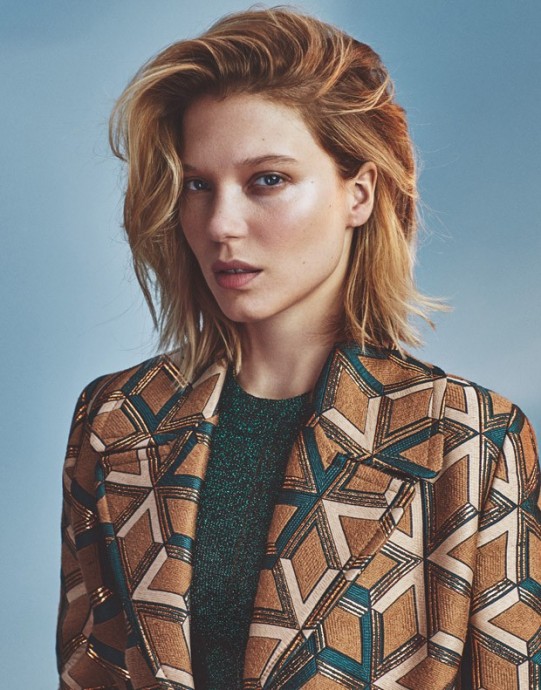 Lea Seydoux for The Edit by Emma Tempest