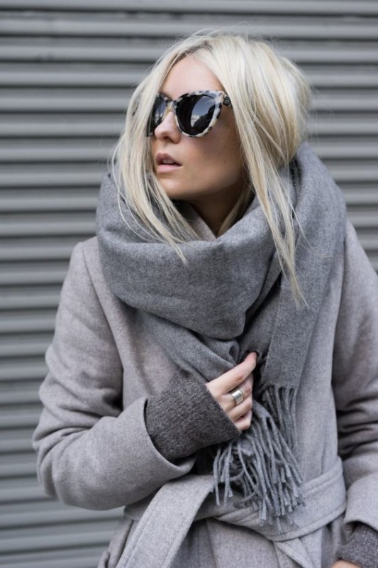 Шарф-одеяло (Blanket Scarf): 10 стильных идей, как его носить Шарф-одеяло (Blanket Scarf): 10 стильных идей, как его носить