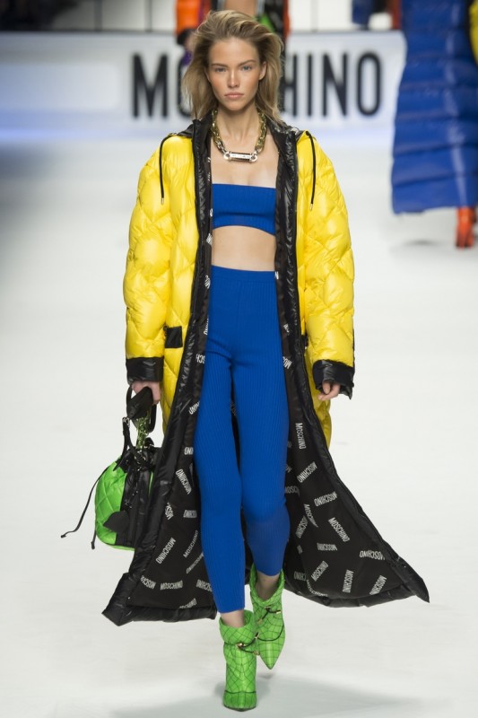 Модели коллекции Moschino Модели коллекции Moschino