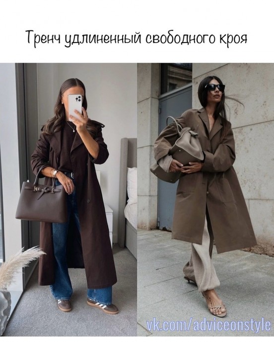 Актуальная верхняя одежда на весну 2025