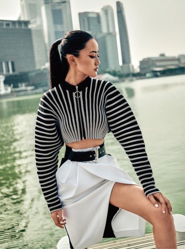 Andrea Kevichusa for Harper's Bazaar India by Ivanho Harlim Andrea Kevichusa for Harper's Bazaar India by Ivanho Harlim
