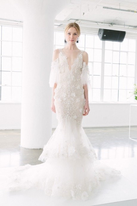 Модели коллекции Marchesa