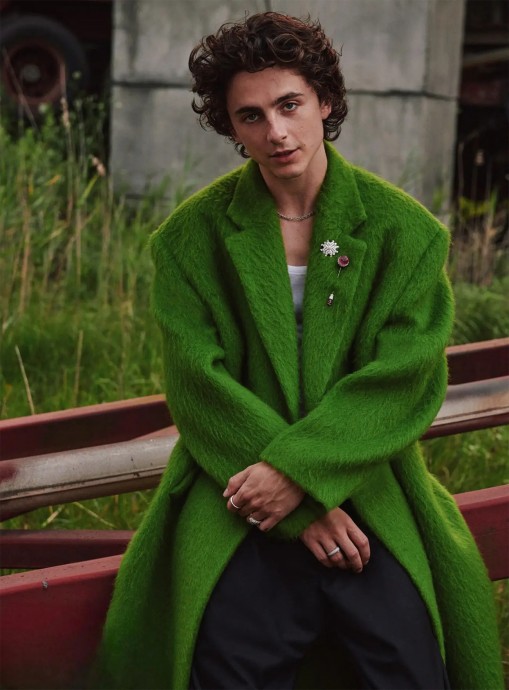 Тимоти Шаламе (Timothée Chalamet) в фотосессии для журнала GQ USA (2023)