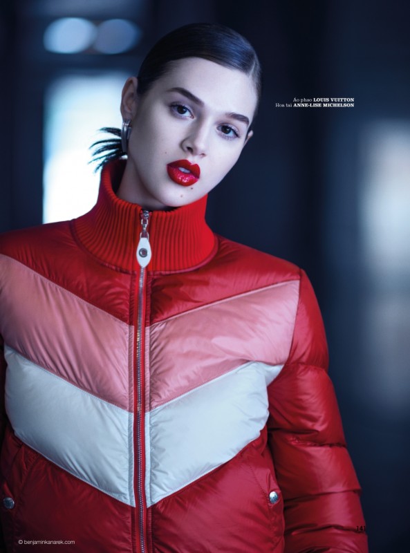 Anais Pouliot for Elle Vietnam by Benjamin Kanarek