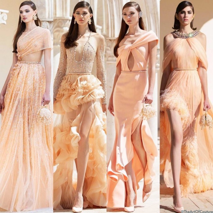 Роскошные платья в готовых образах от всемирно известного модельера George Hobeika