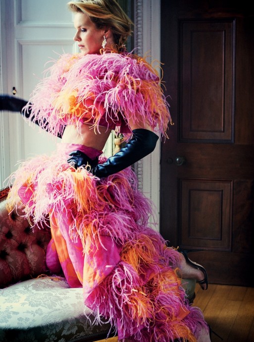 Eva Herzigova for Tatler UK by Simon Emmett