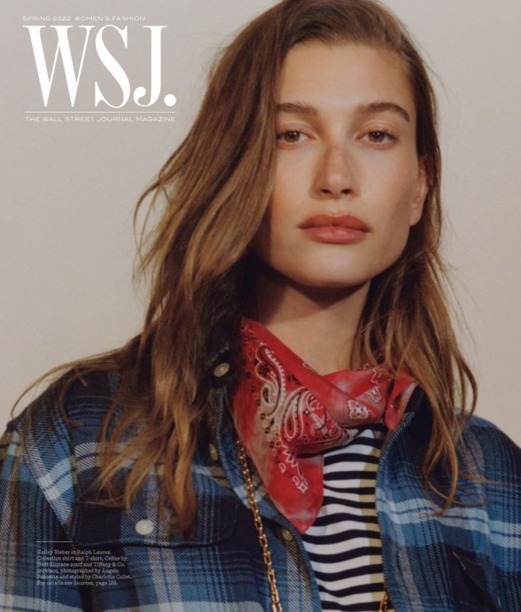 Хейли Бибер (Hailey Bieber) в фотосессии для журнала WSJ