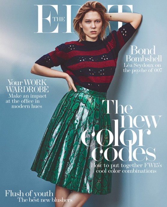 Lea Seydoux for The Edit by Emma Tempest