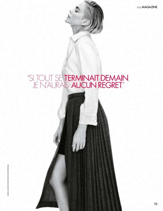 Шарлиз Терон (Charlize Theron) в фотосессии для журнала ELLE France (2022)