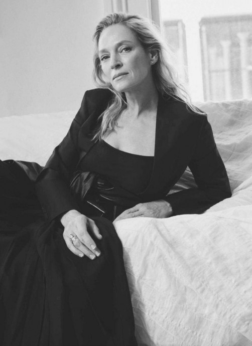 Ума Турман (Uma Thurman) в фотосессии для журнала Vogue Spain Ума Турман (Uma Thurman) в фотосессии для журнала Vogue Spain