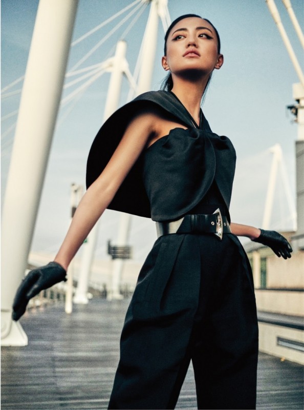 Andrea Kevichusa for Harper's Bazaar India by Ivanho Harlim Andrea Kevichusa for Harper's Bazaar India by Ivanho Harlim