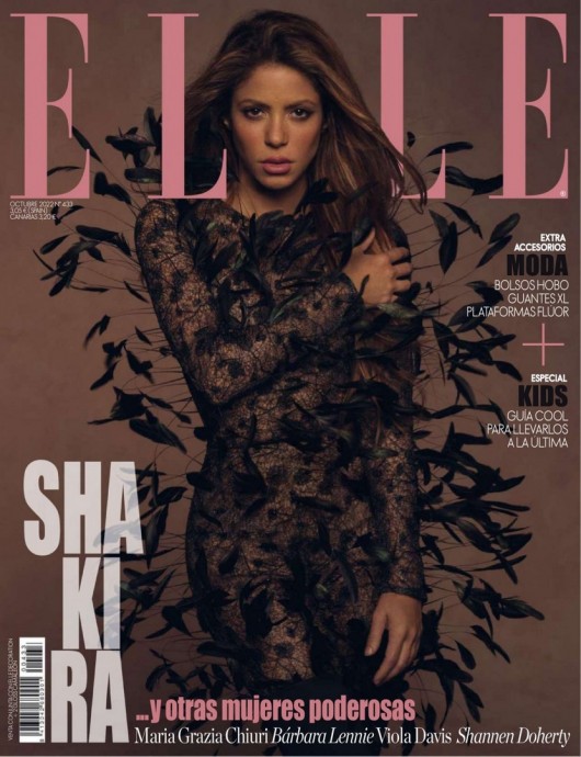 Шакира (Shakira) в фотосессии для журнала ELLE Spain (2022)